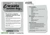 E-Waste Action Day poster